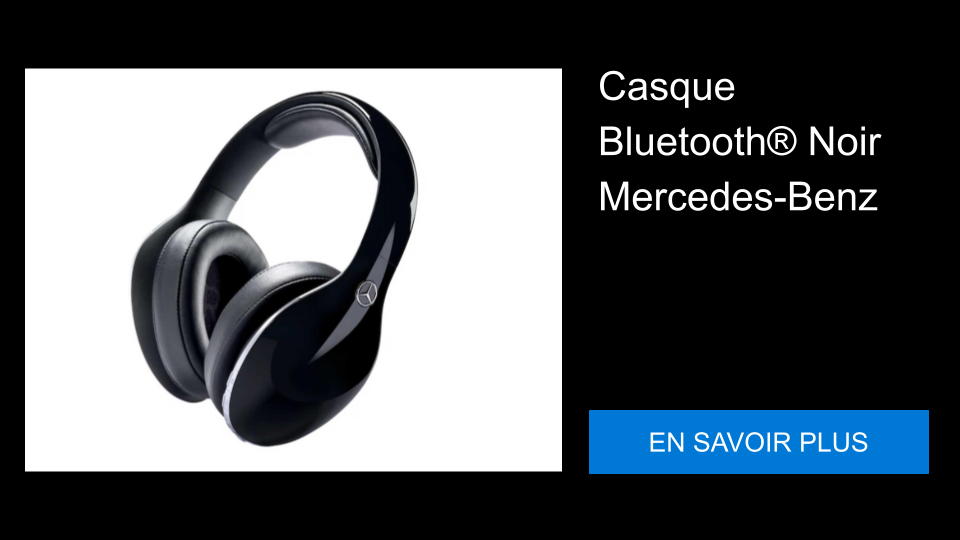 Casque Bluetooth® Noir Mercedes-Benz